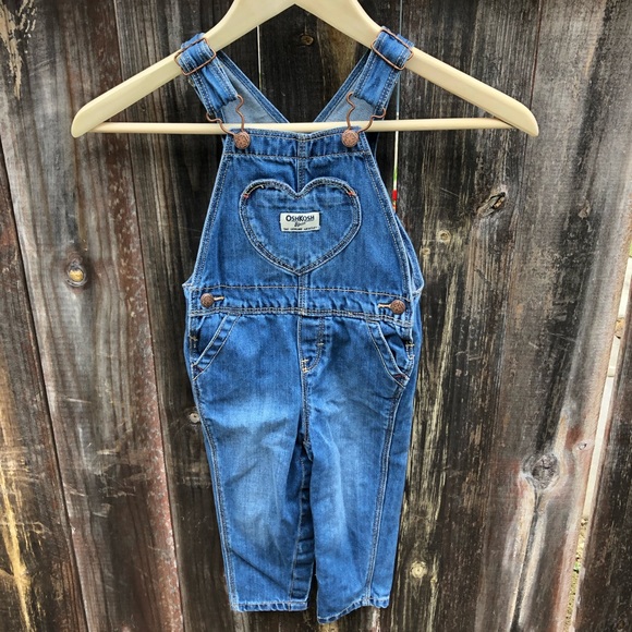 OshKosh B'gosh Other - Osh Kosh B’gosh Denim Overalls - Size 18-24 Months
